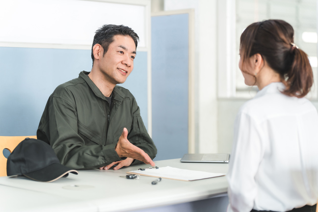 自動車保険の相談のイメージ